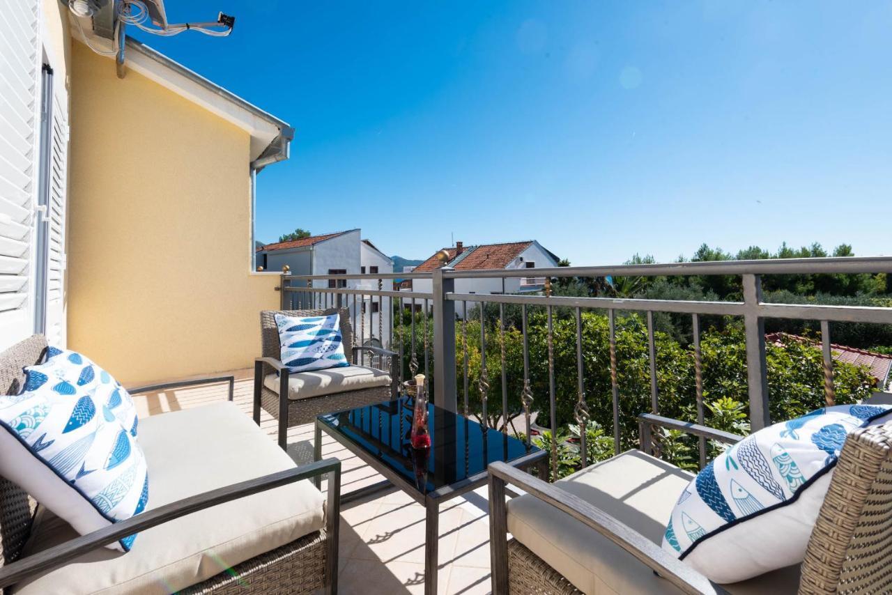 Apartments Andrija Оребич Экстерьер фото